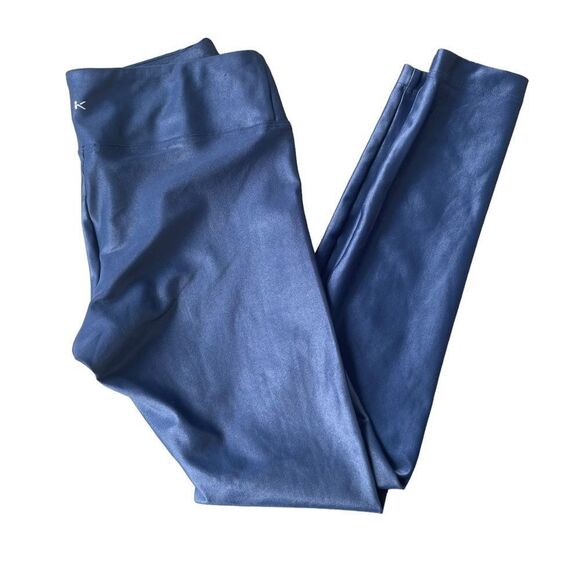 Koral Lustrous Infinity High Rise 7/8 Leggings in Midnight Blue Size Medium - Picture 1 of 6